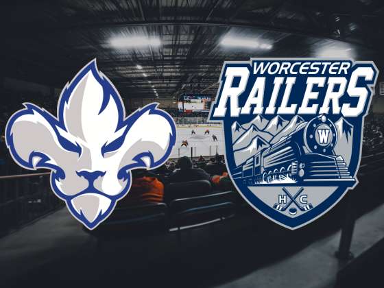 Trois-Rivieres Lions at Worcester Railers